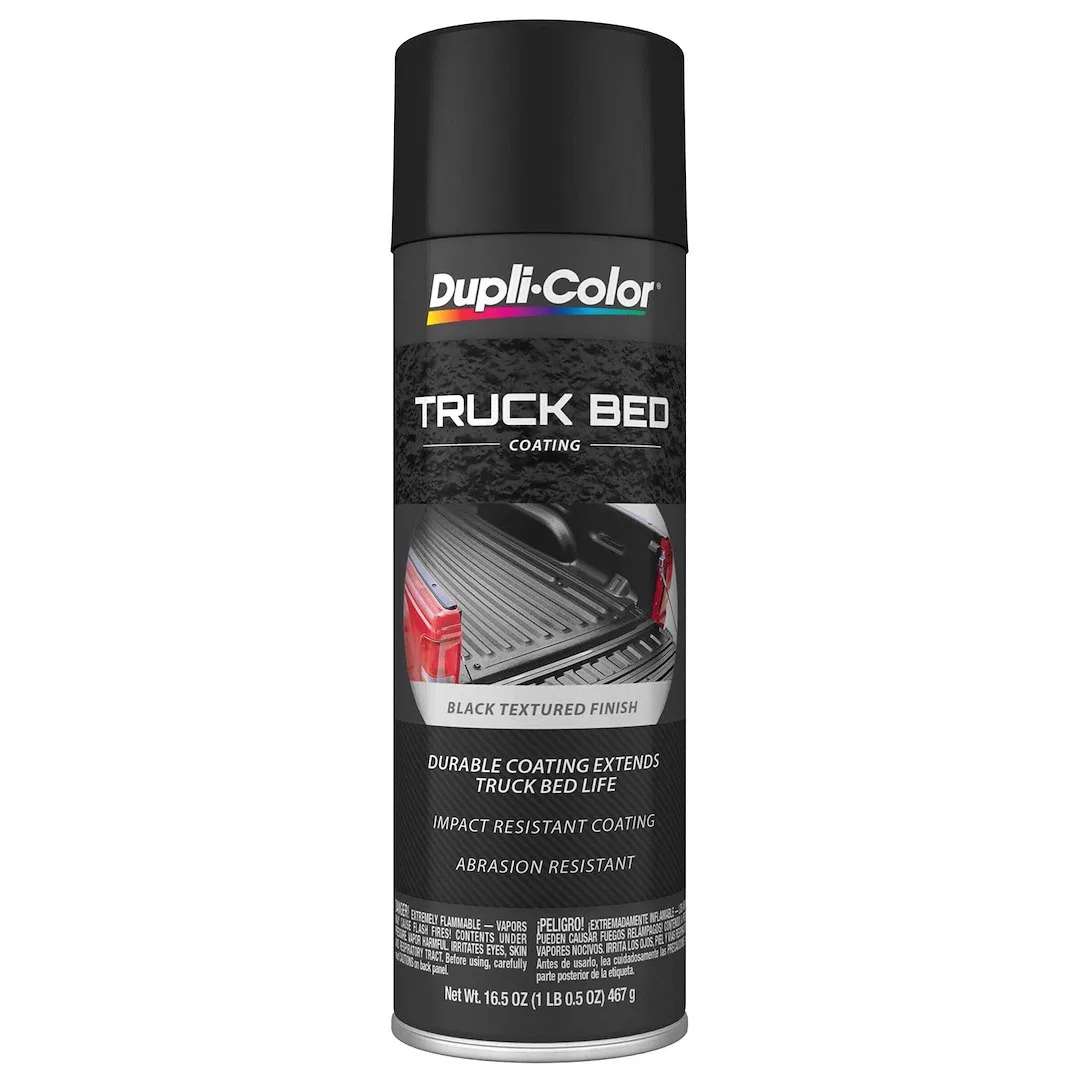 TR250 – VHT Bed Liner, Spray-On Covers 25 Square Foot Area Black Vinyl Polymer 16.5 Aerosol Can